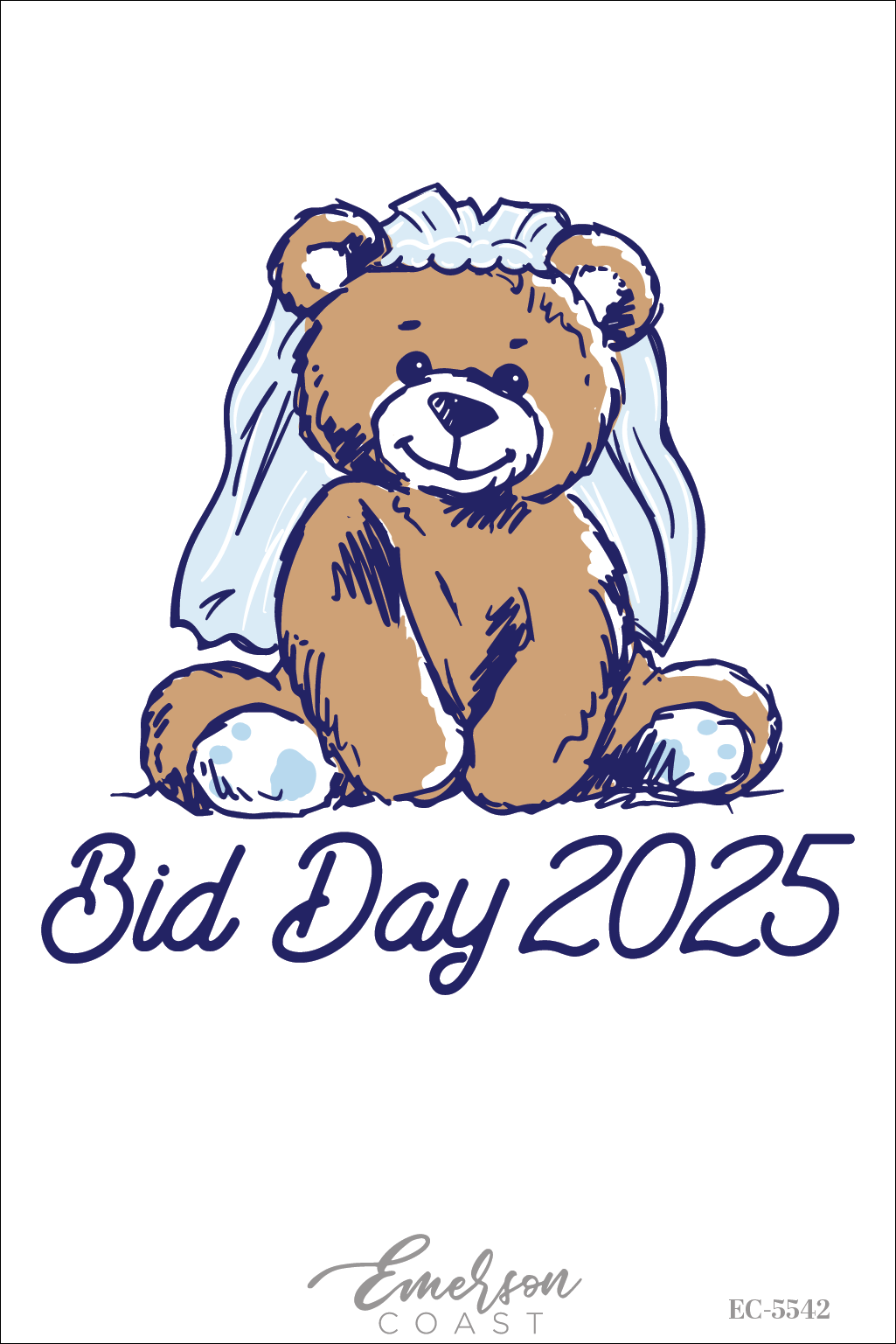 Kappa Delta Wedding Bear Bid Day T-Shirt