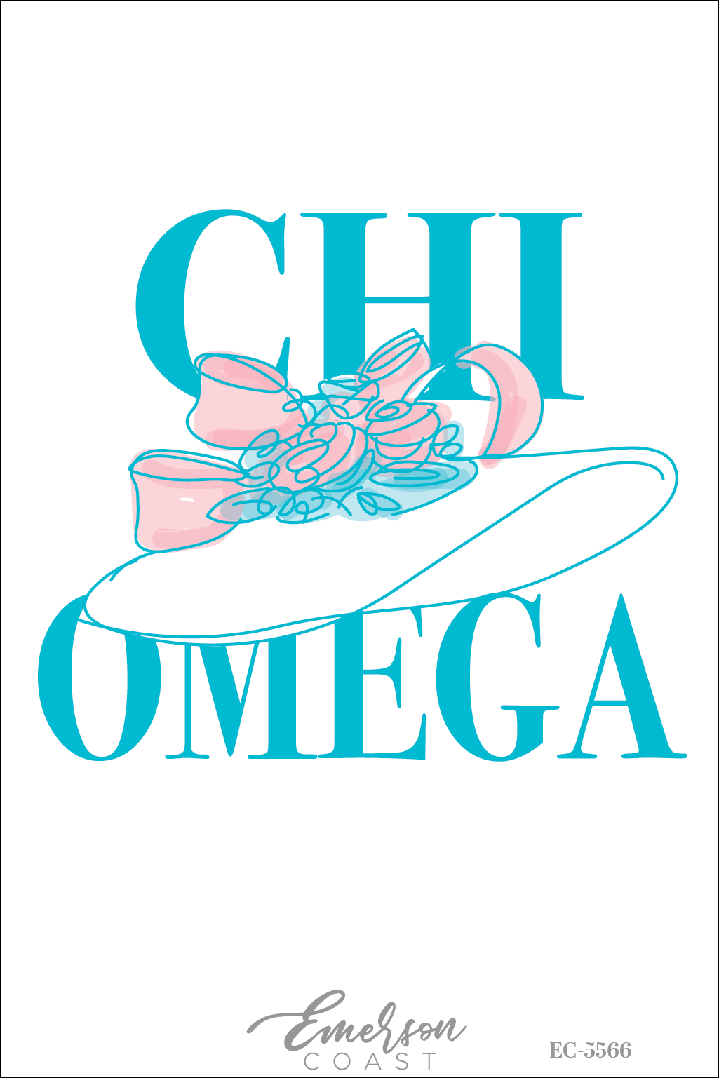 Chi Omega Derby Bid Day T-Shirt