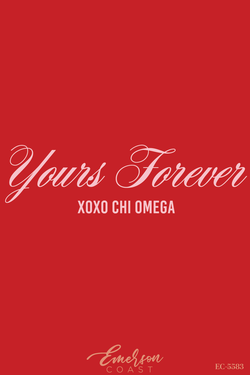 Chi Omega Yours Forever Work Week Shorts