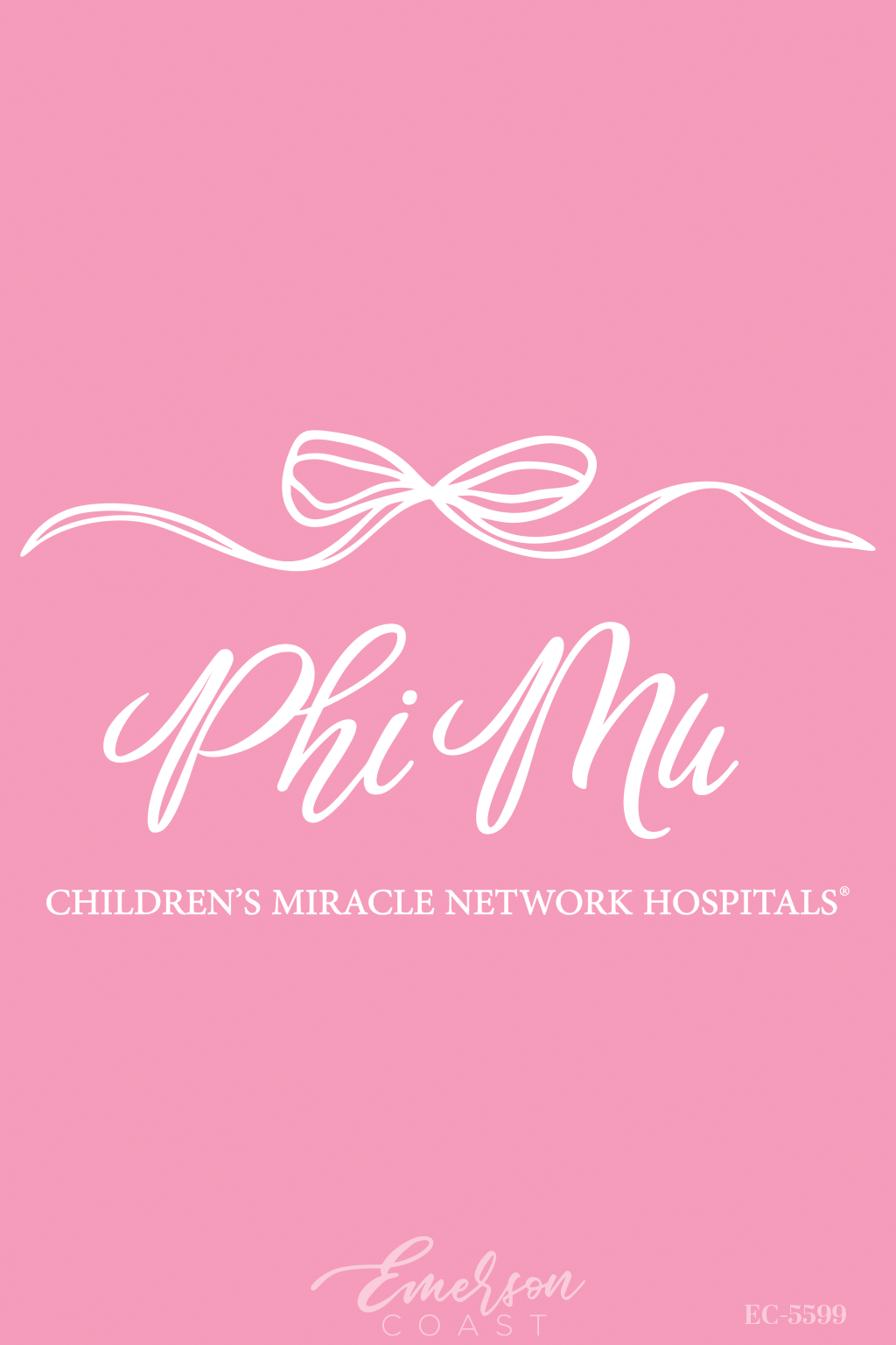 Phi Mu CMNH Philanthropy Round T-Shirt