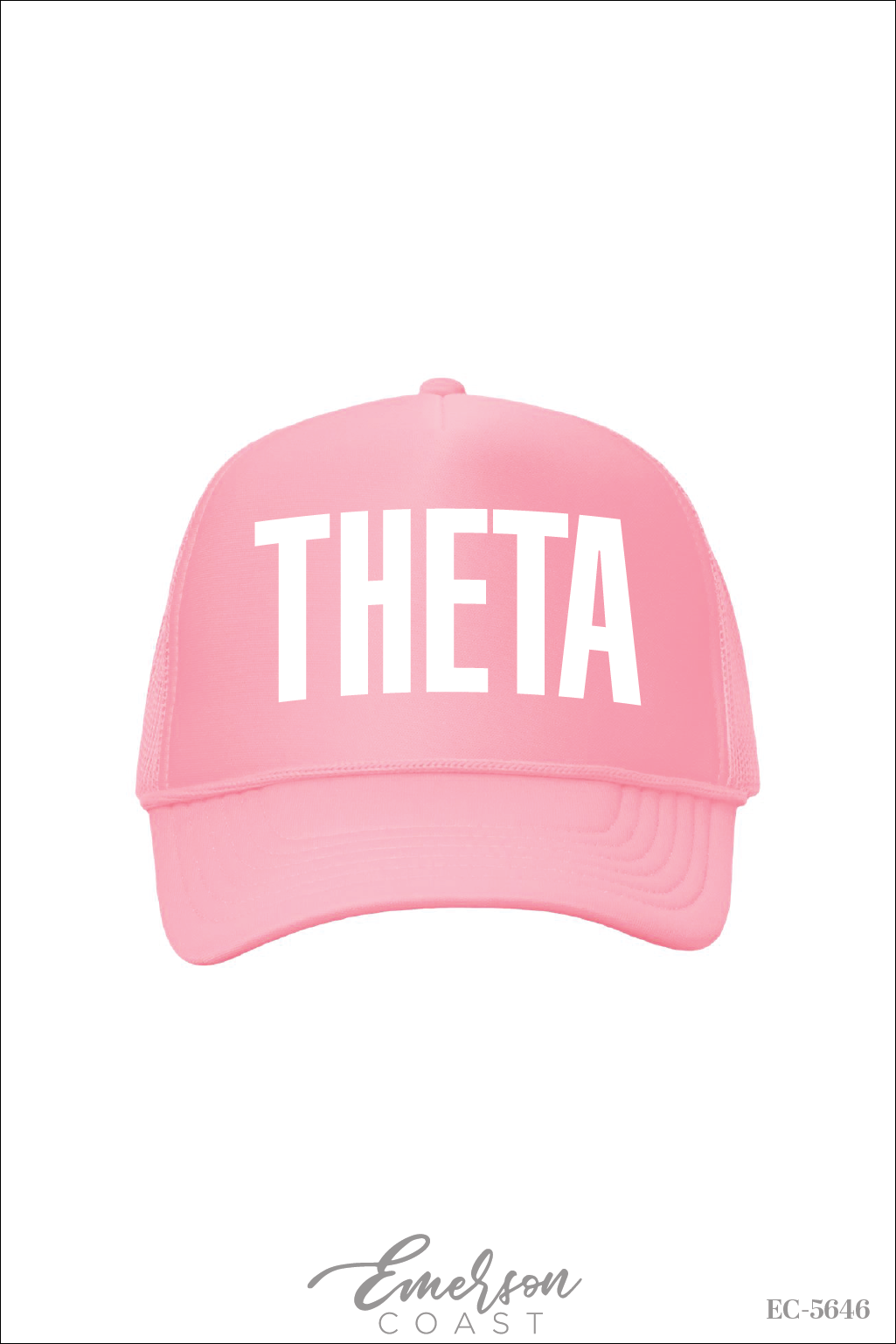 Kappa Alpha Theta Pink Bid Day Hat