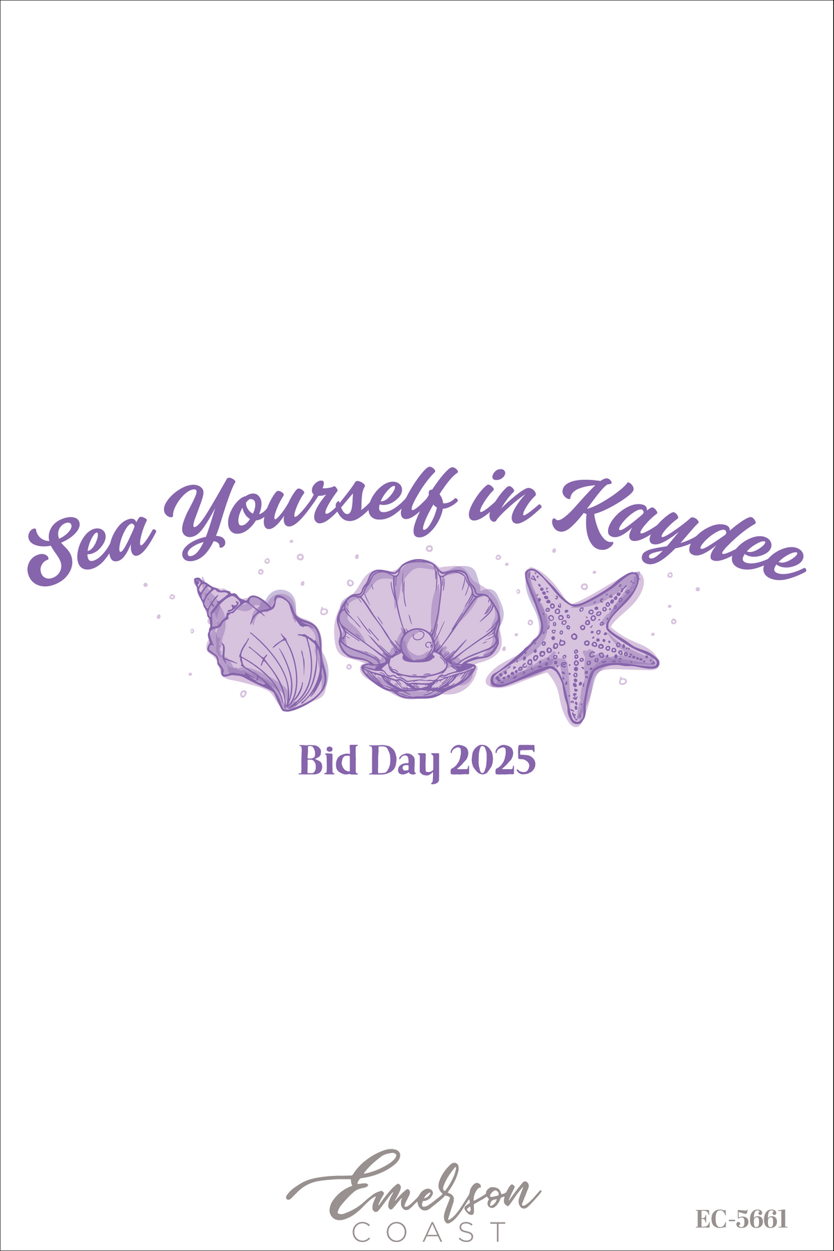 Kappa Delta Sea Yourself In Kappa Delta Bid Day T-Shirt