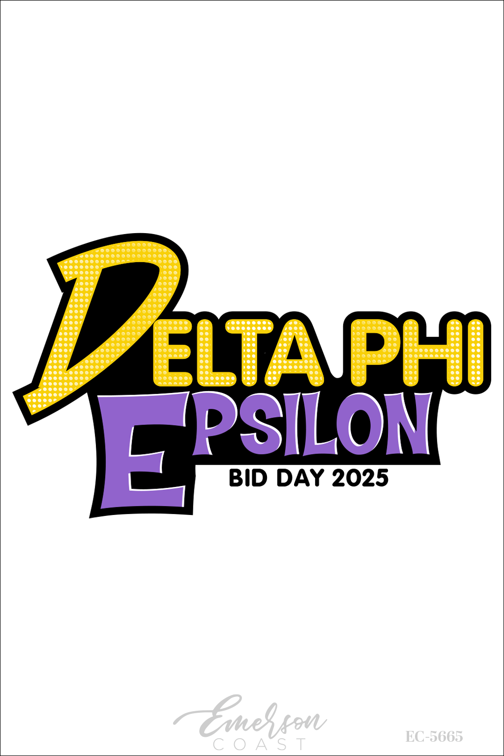 Delta Phi Epsilon Hannah Montana Bid Day T-Shirt