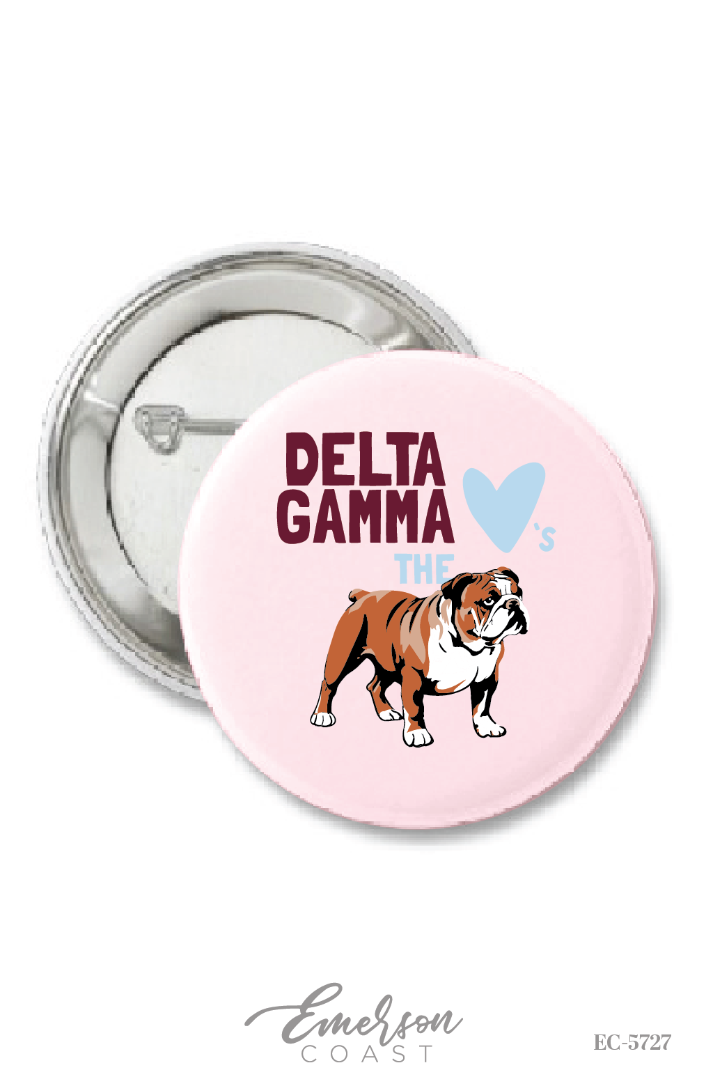 Delta Gamma Mississippi State University Gameday Button