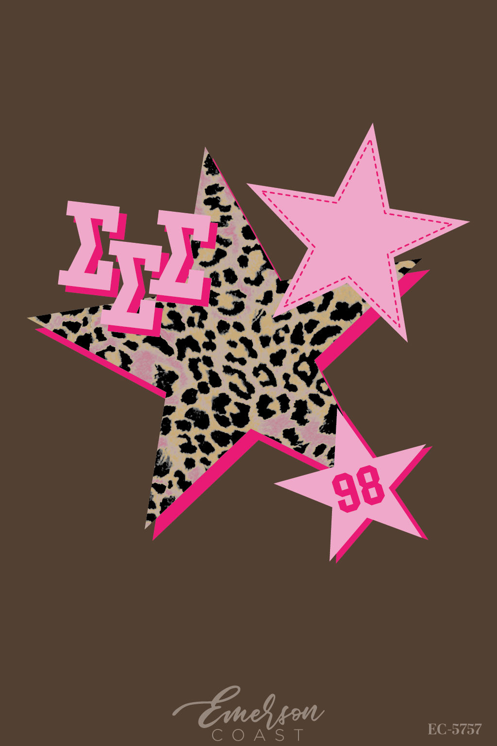 Sigma Sigma Sigma Cheetah PR Hoodie