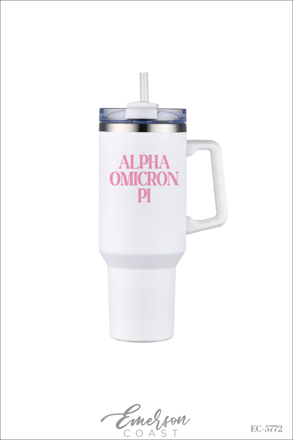 Alpha Omicron Pi White Water Bottle T-Shirt
