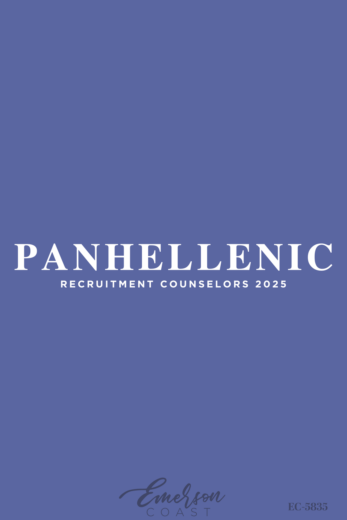 Panhellenic Exec Recruitment Counselors Tee