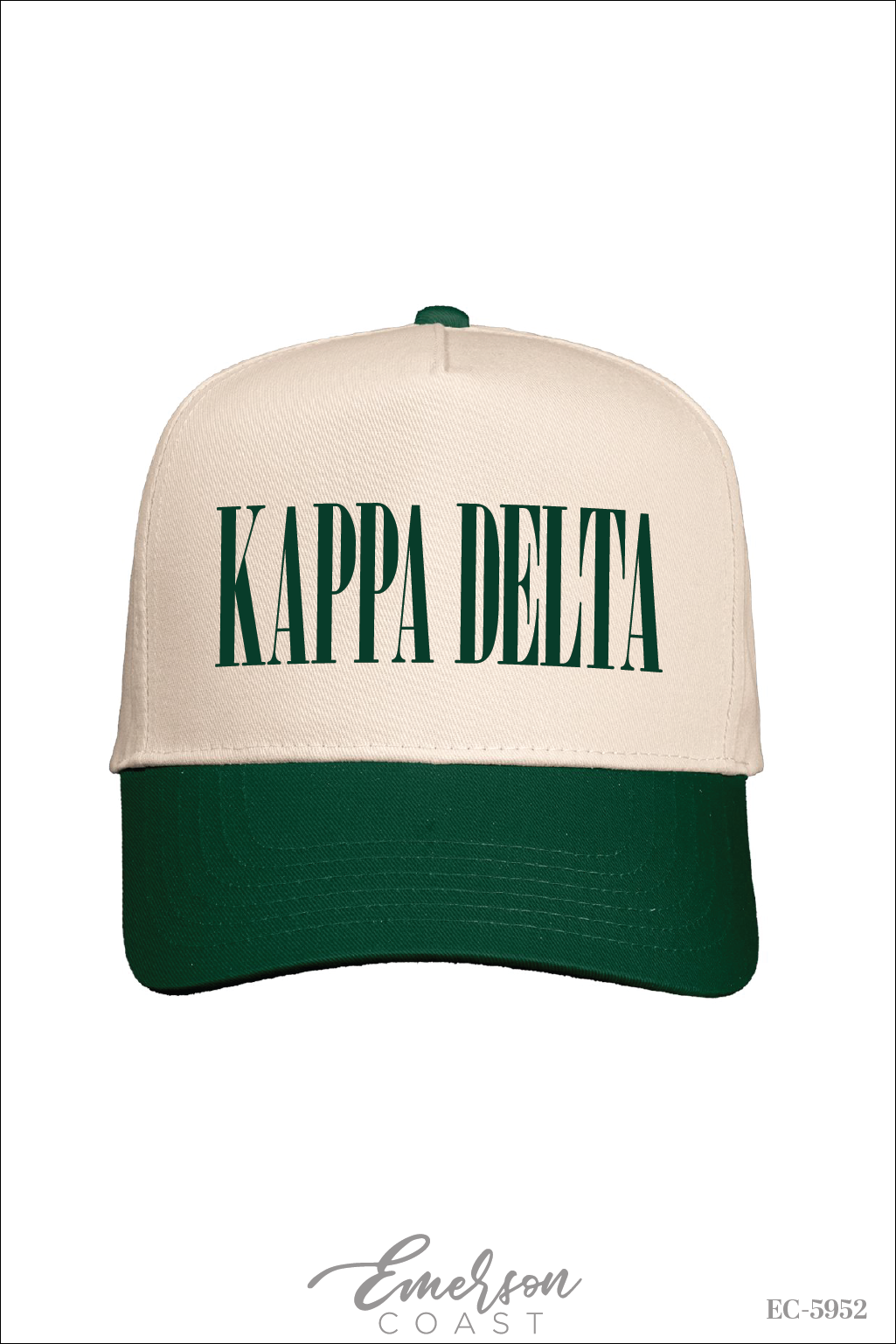 Kappa Delta Forest Green Trucker Hat