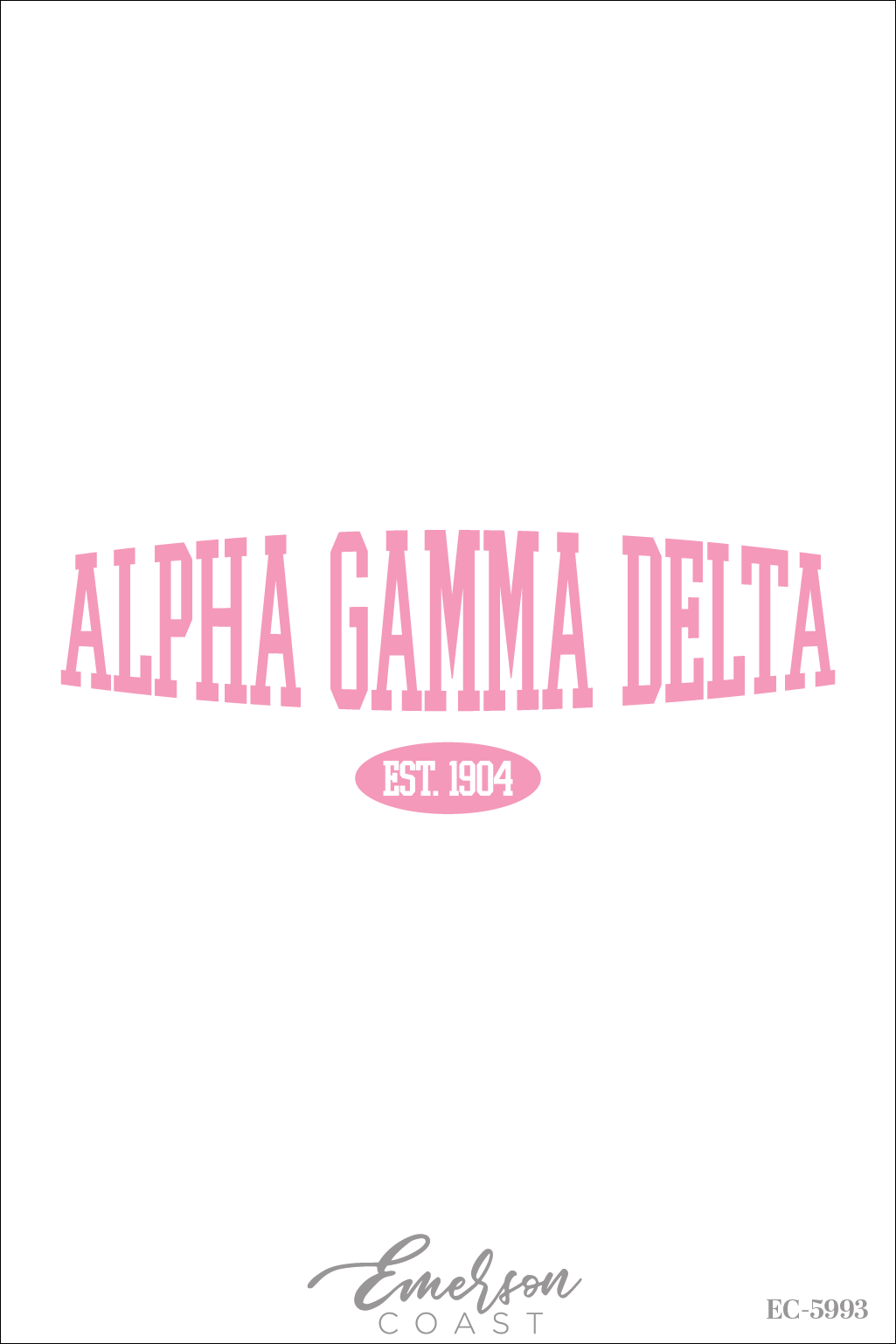 Alpha Gamma Delta First Day Of Class Tee