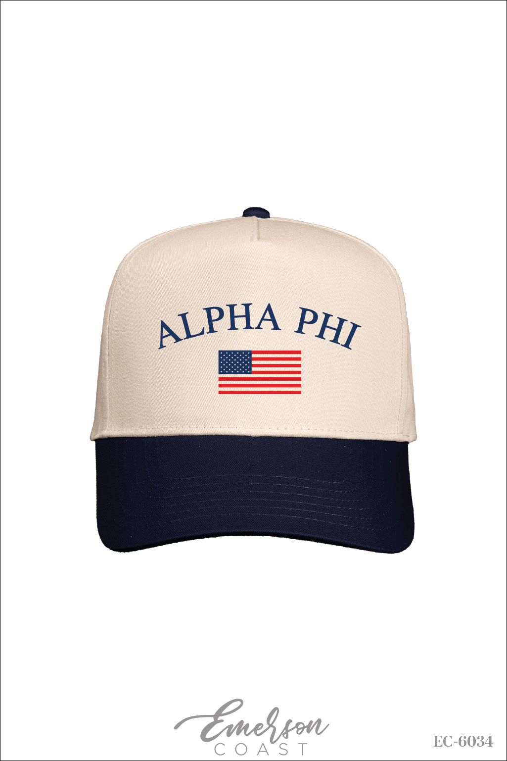 Alpha Phi American Flag Hat