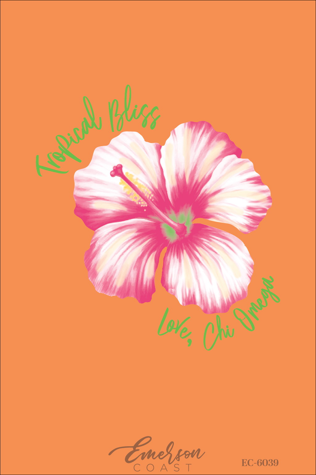 Chi Omega Tropical Bliss Tee