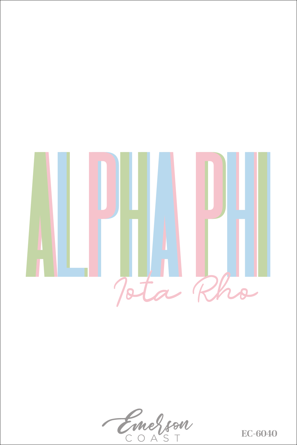 Alpha Phi Clemson University PR Tee