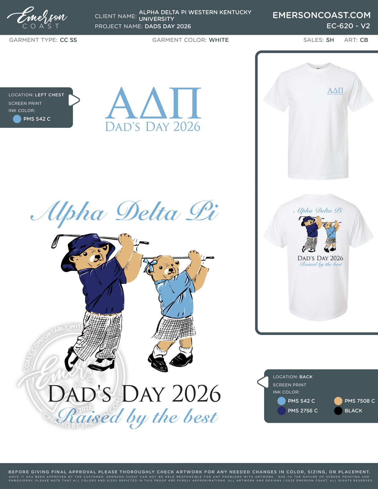 EC-620 REP Alpha Delta Pi Western Kentucky University Dads Day 2026-DD