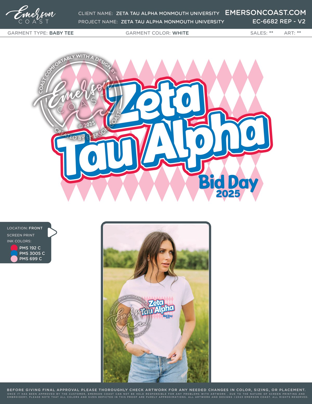EC-6682 REP Zeta Tau Alpha Monmouth University