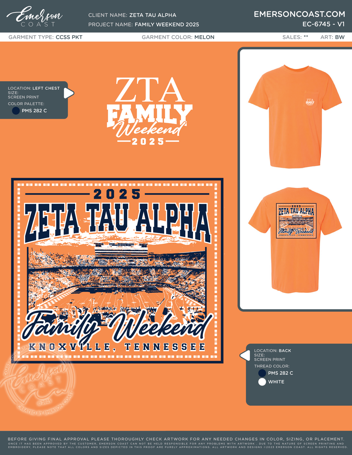 EC-6745 Zeta Tau Alpha University of Tennessee Family Weekend 2025-FW