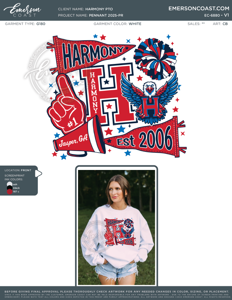 EC-6880 Harmony PTO Pennant 2025-PR