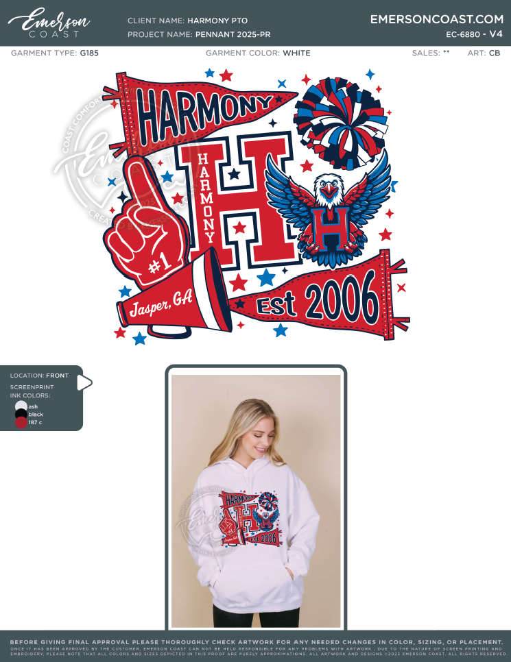 EC-6880 Harmony PTO Pennant 2025-PR