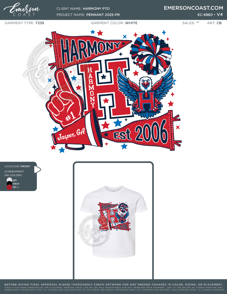 EC-6880 Harmony PTO Pennant 2025-PR