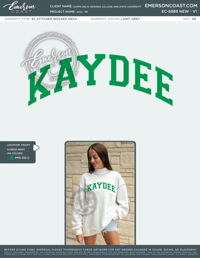 EC-6889 NEW Kappa Delta Georgia College and State University 2025 - PR