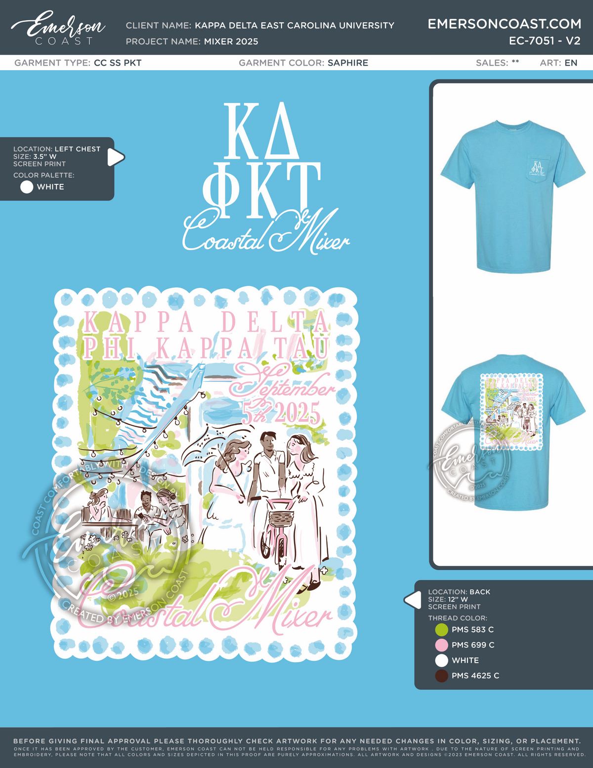 EC-7051 REP Kappa Delta East Carolina University Mixer 2025-DF