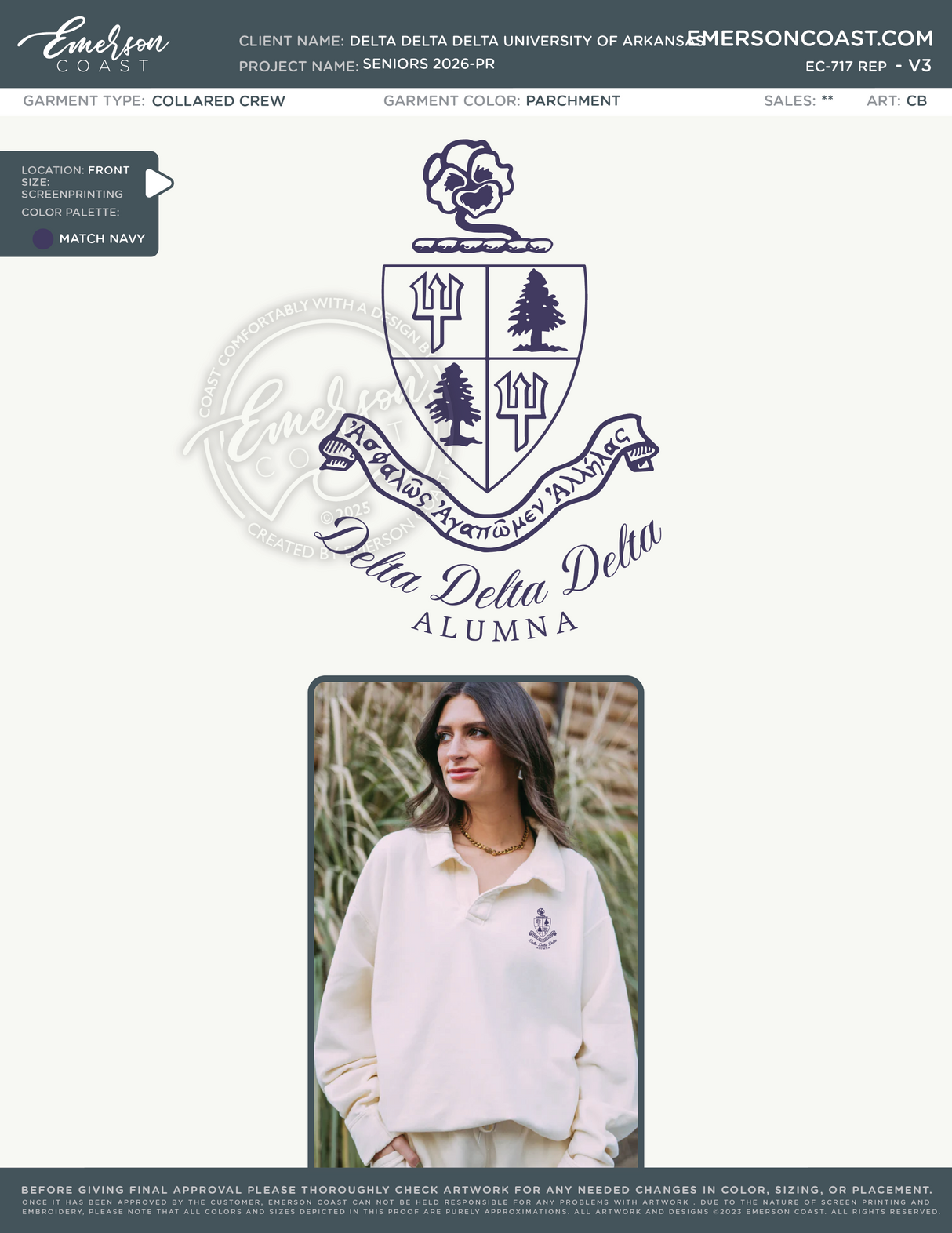 EC-717 REP Delta Delta Delta University of Arkansas Seniors 2026-PR