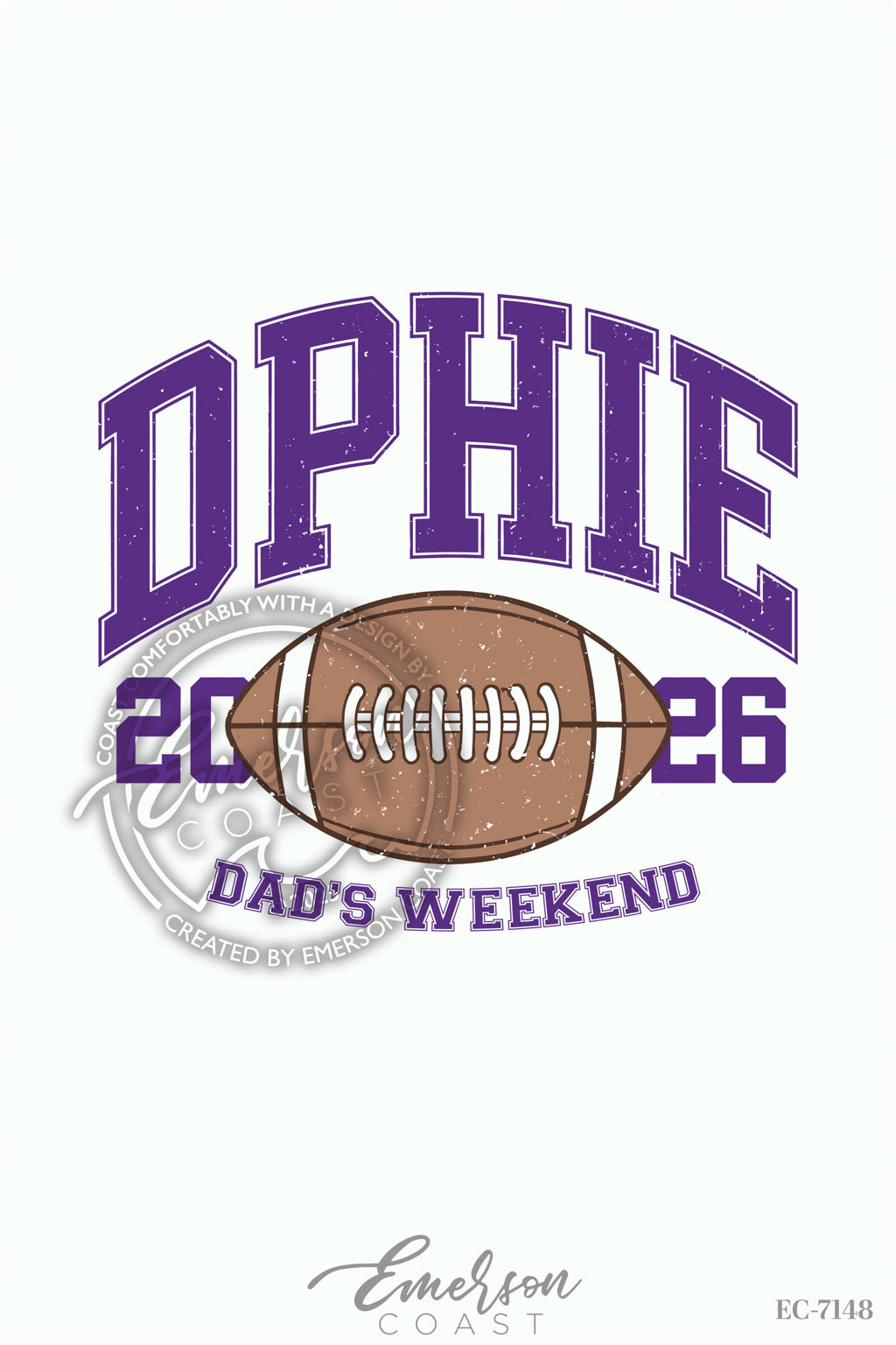 Delta Phi Epsilon Sporty Dad's Weekend Tshirt