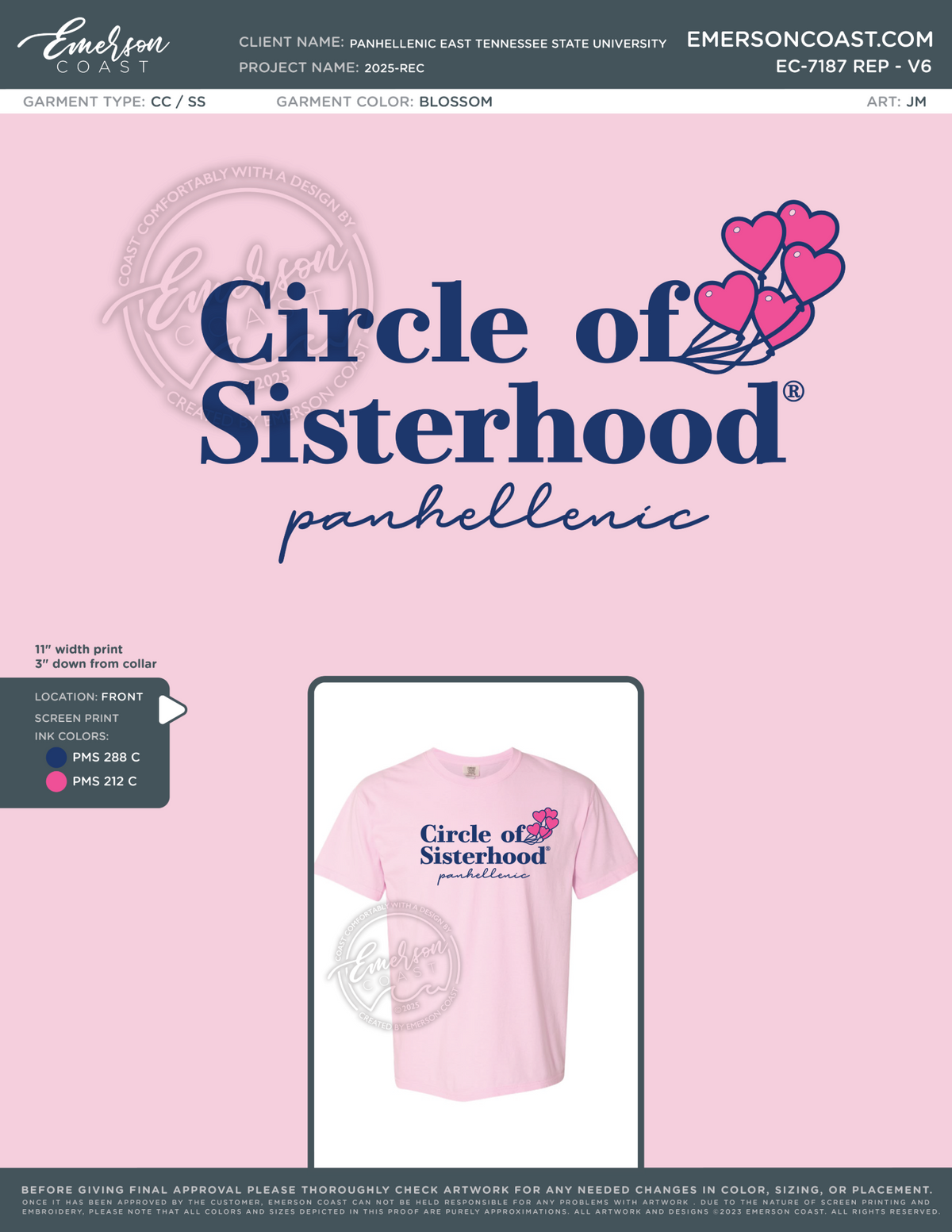 EC-7187 REP Panhellenic East Tennessee State University Heart 2025-REC