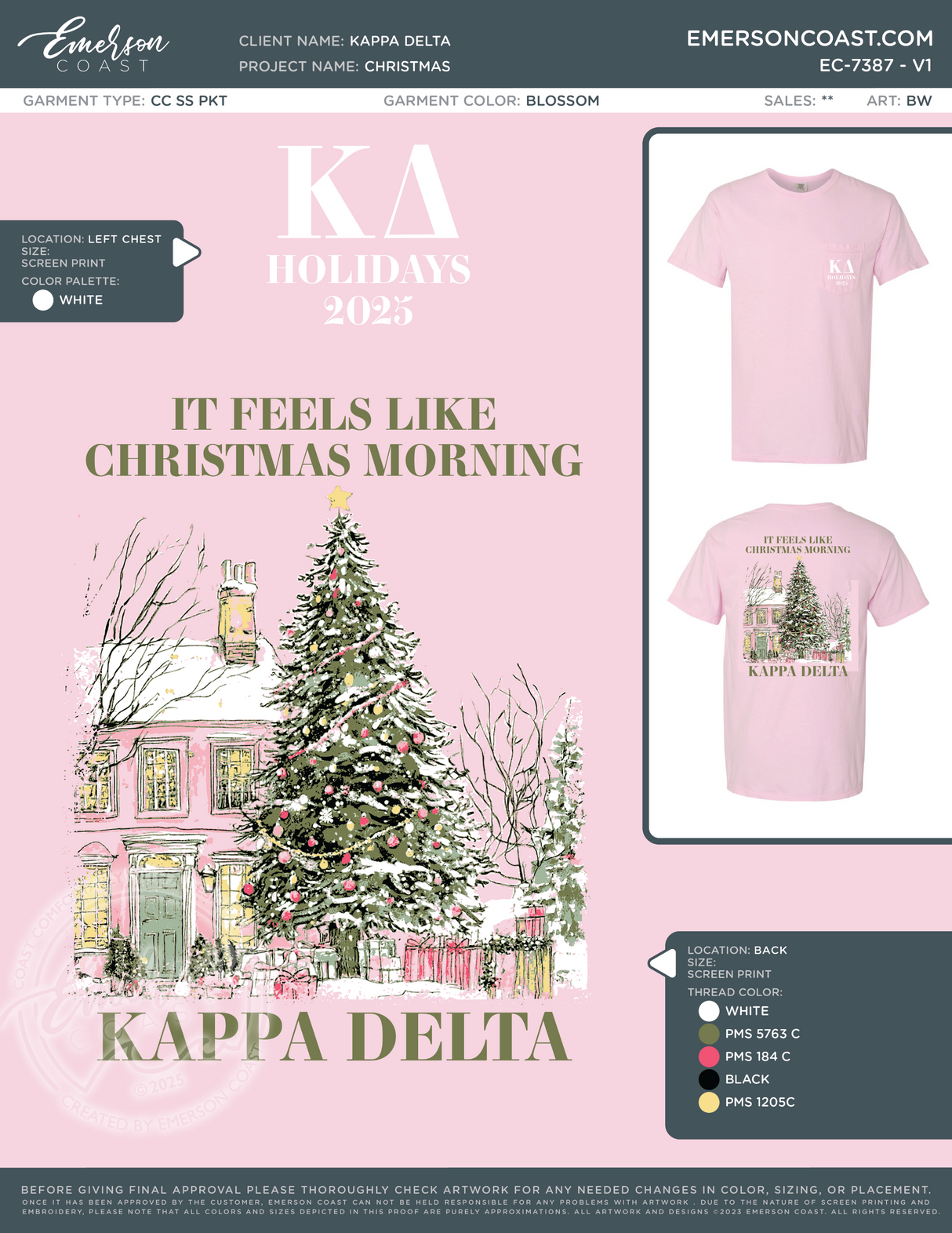 EC-7387 Kappa Delta Troy University Christmas 2025-Xmas