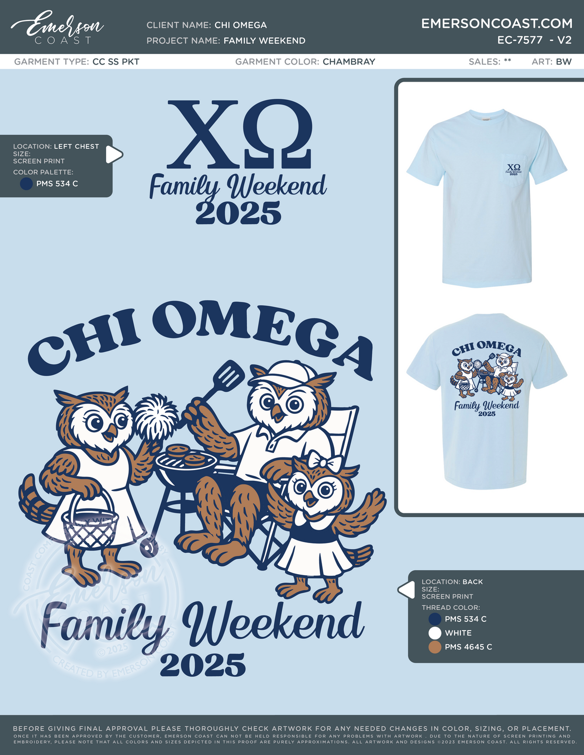 EC-7577 Chi Omega Middle Tennessee State University Family Weekend 2025-FW