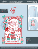 EC-8011 NEW Chi Omega Troy University Christmas 2025-XMAS