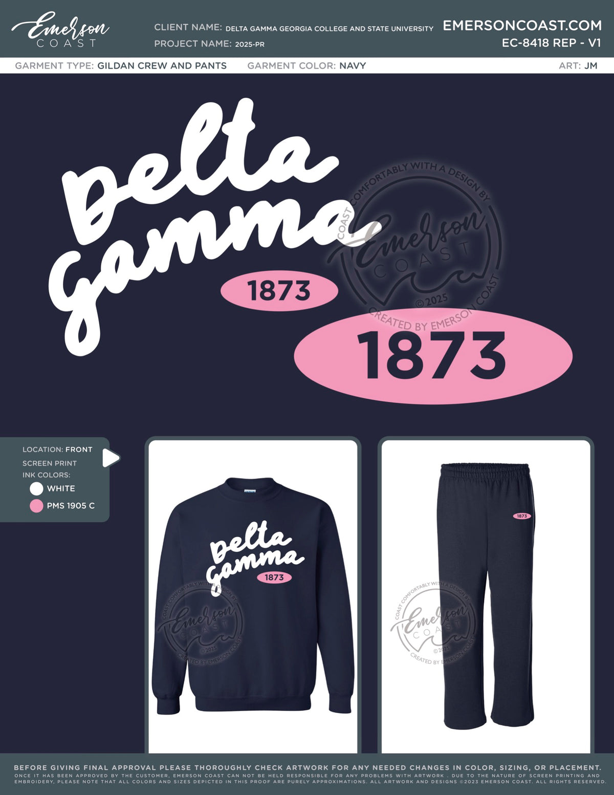 EC-8418 REP Delta Gamma Georgia College and State University 2025 - PR