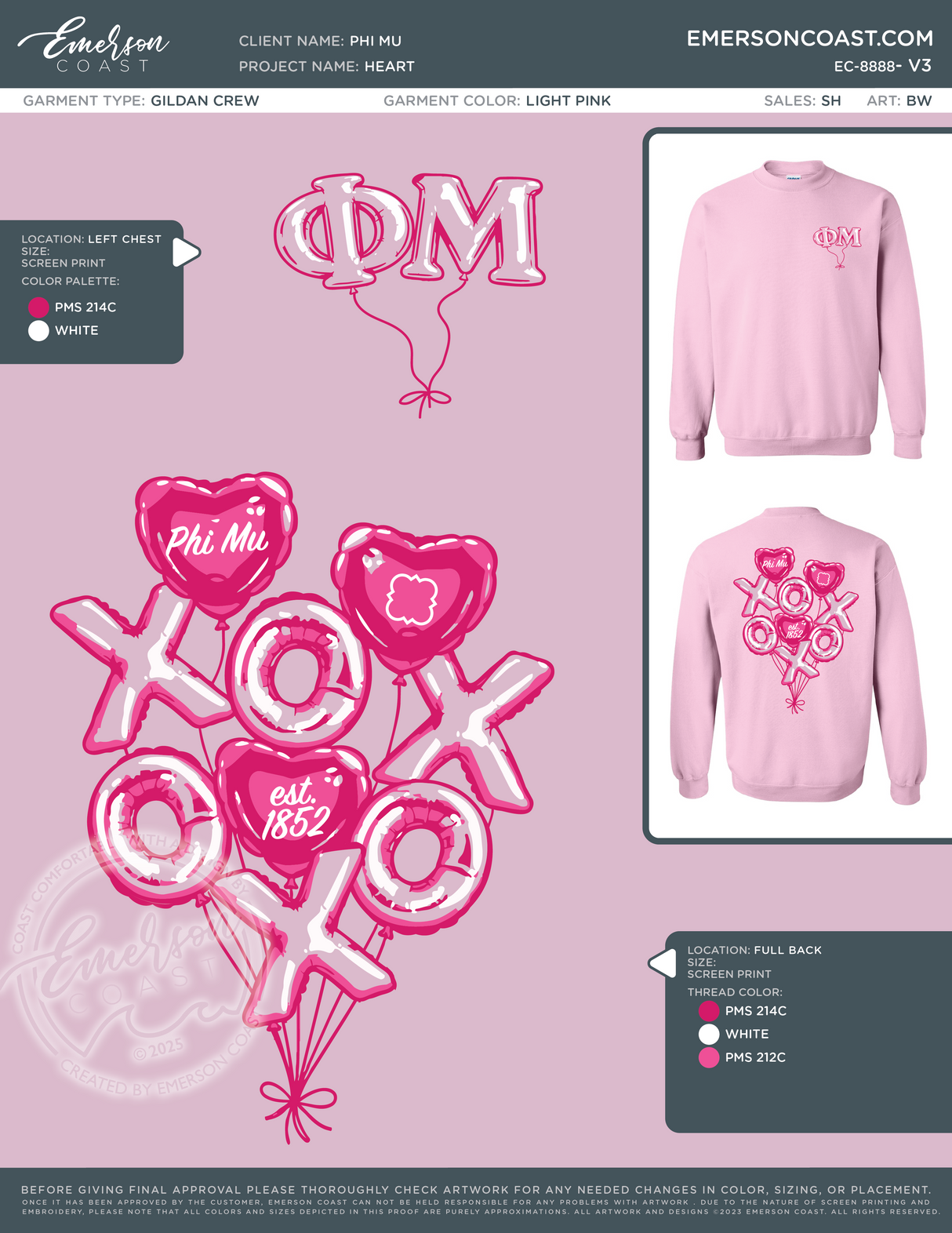 EC-8888 NEW Phi Mu Arkansas Tech University Heart 2025-PR