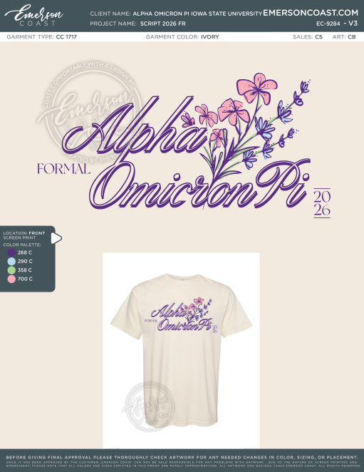 EC-9284 REP Alpha Omicron Pi Iowa State University Script 2026 PR
