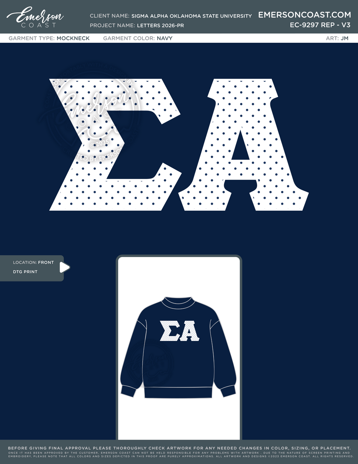 EC-9297 REP Sigma Alpha Oklahoma State University Letters 2026-PR