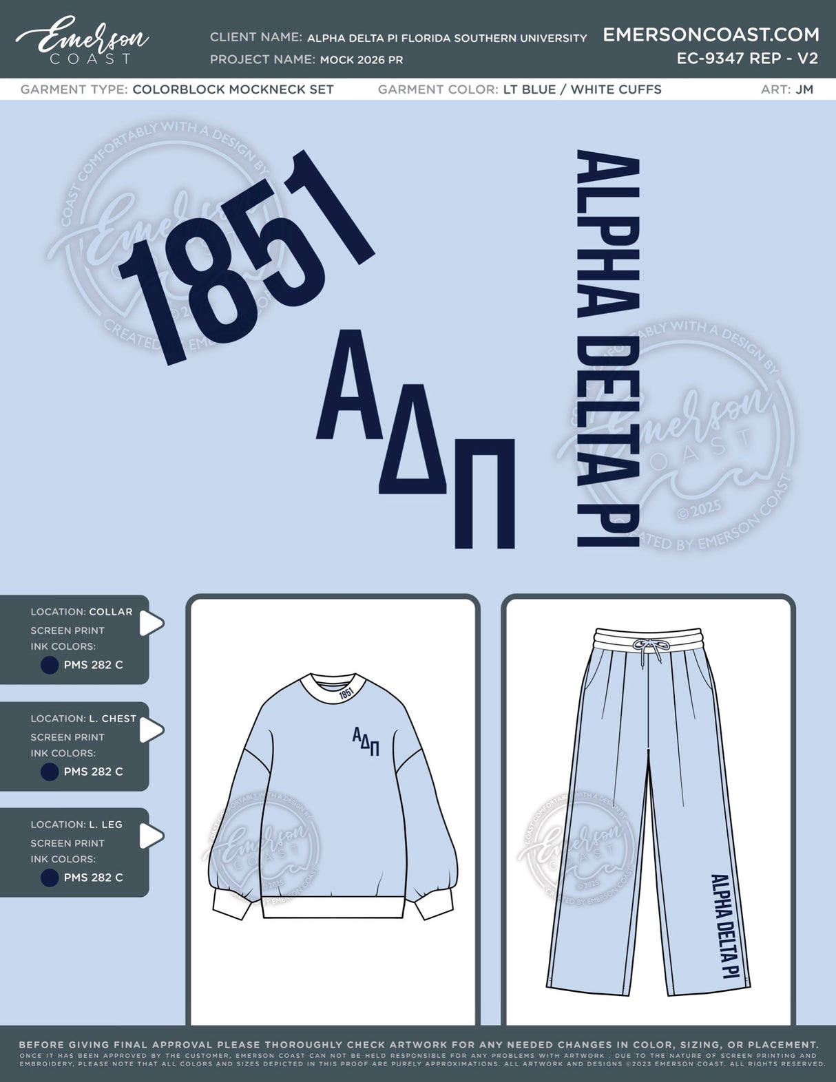 EC-9347 REP Alpha Delta Pi Florida Southern University Mock 2026 PR