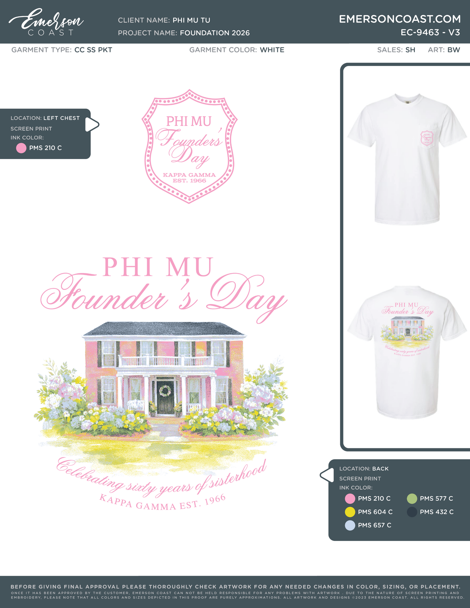 EC-9463 NEW Phi Mu Troy University Founders Day 2026-FD