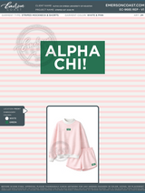 EC-9685 REP Alpha Chi Omega University of Houston Stripes 2026 PR