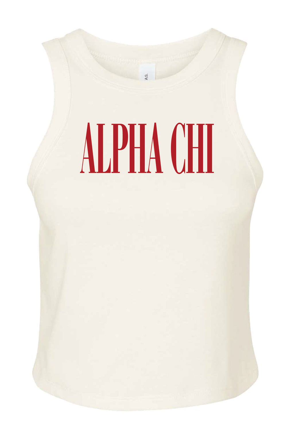 Red Font Baby Tank—For All Sororities