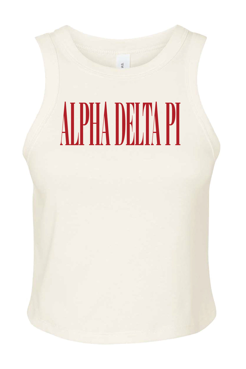 Red Font Baby Tank—For All Sororities