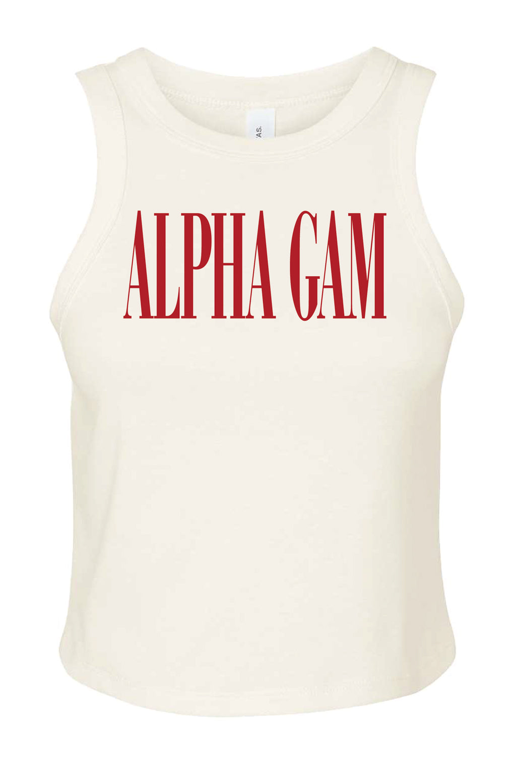 Red Font Baby Tank—For All Sororities