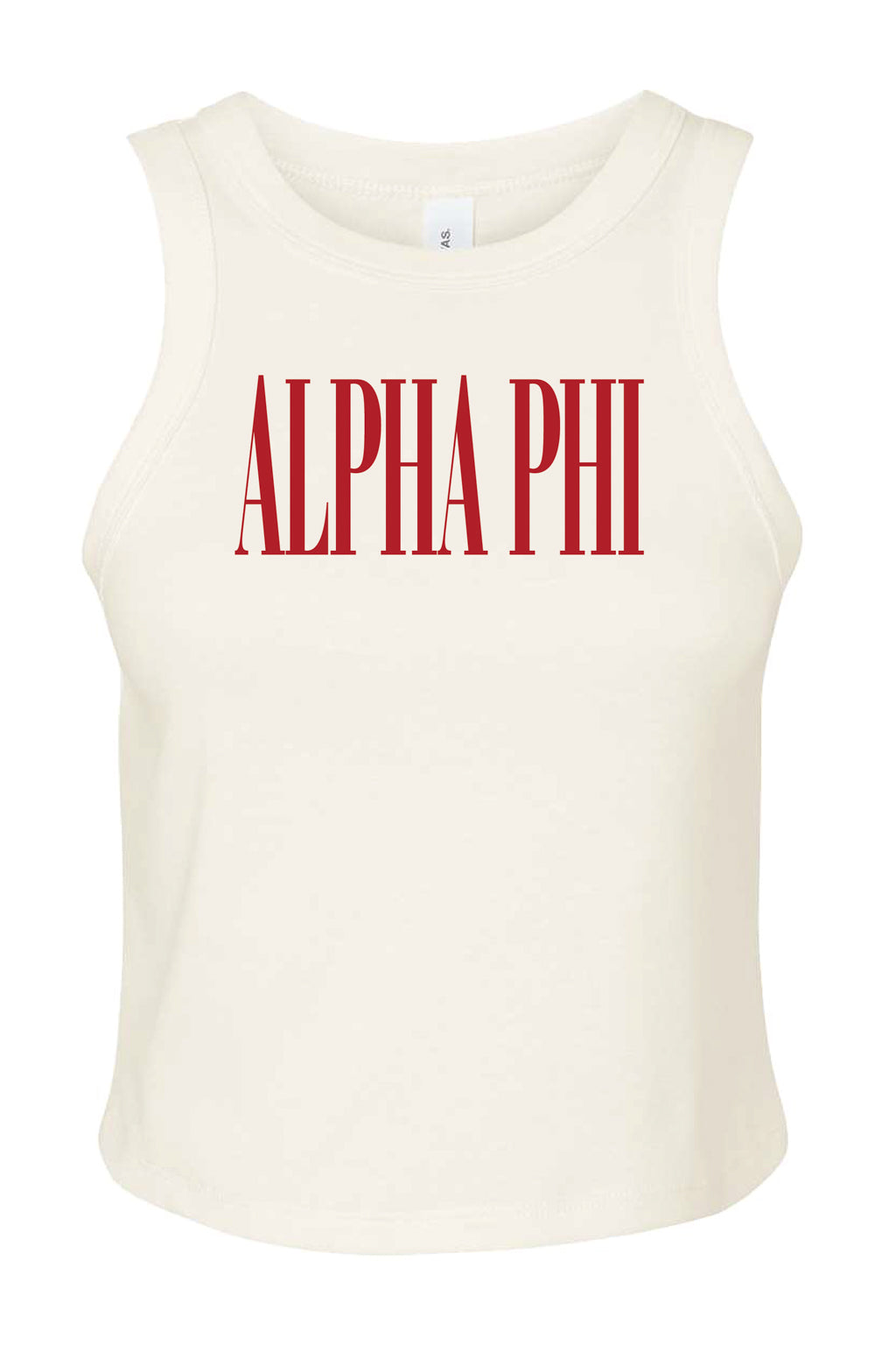 Red Font Baby Tank—For All Sororities