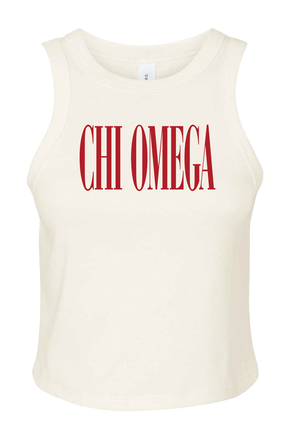 Red Font Baby Tank—For All Sororities
