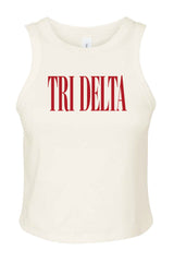 Red Font Baby Tank—For All Sororities