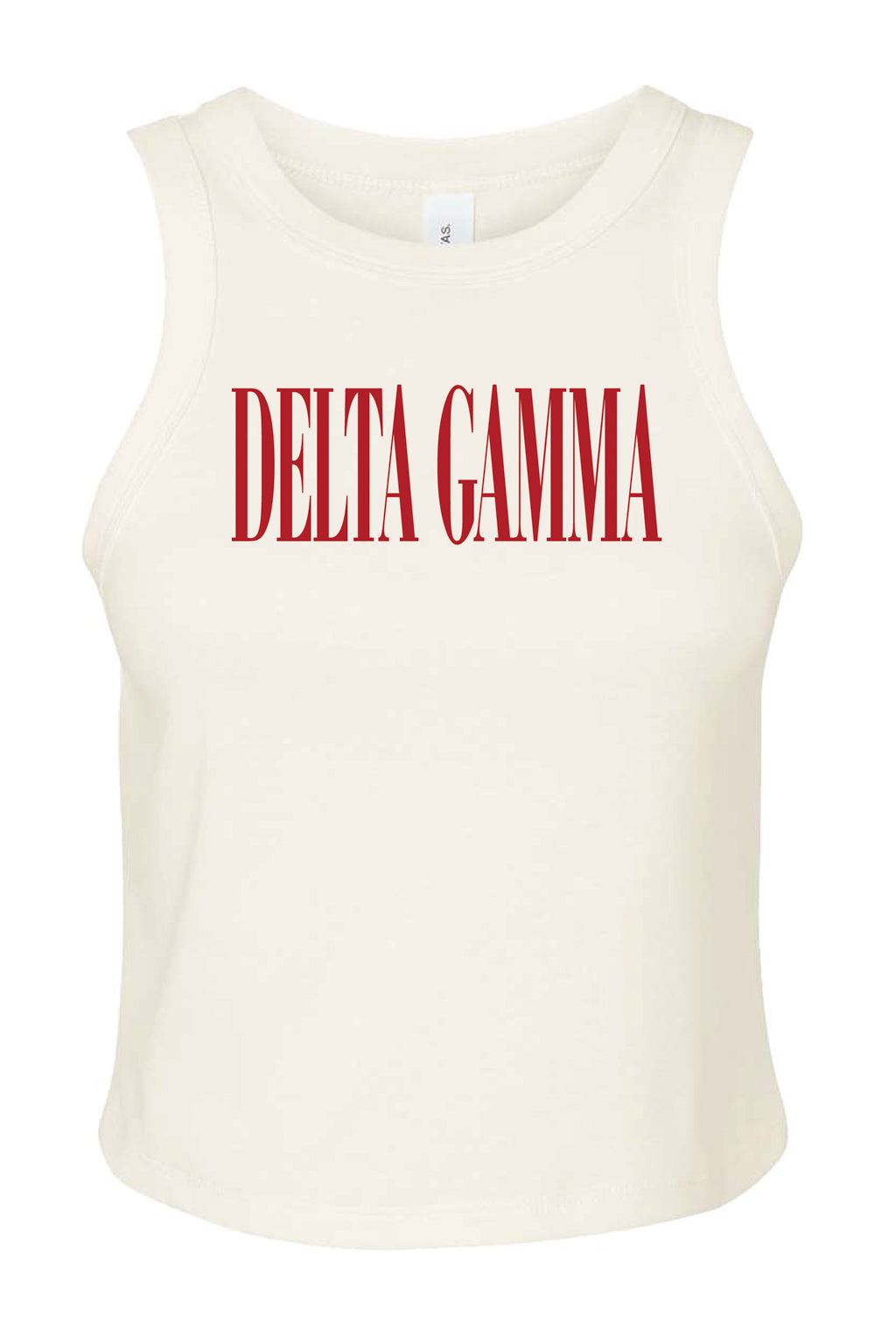 Red Font Baby Tank—For All Sororities