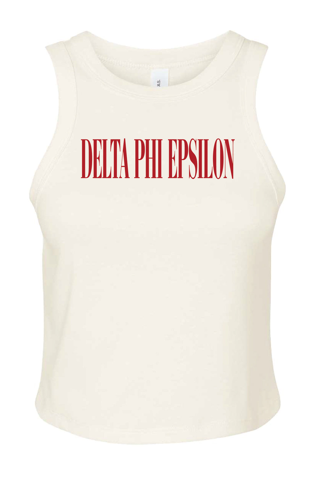 Red Font Baby Tank—For All Sororities