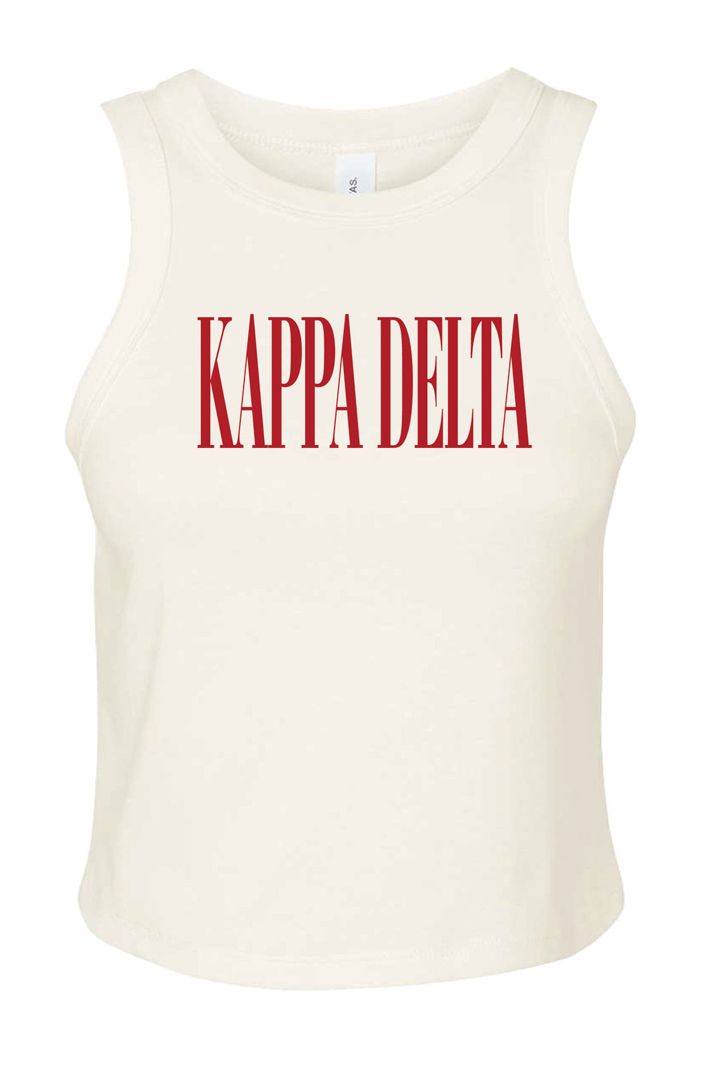 Red Font Baby Tank—For All Sororities
