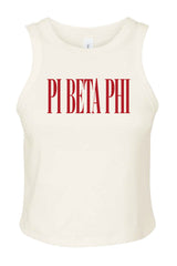 Red Font Baby Tank—For All Sororities