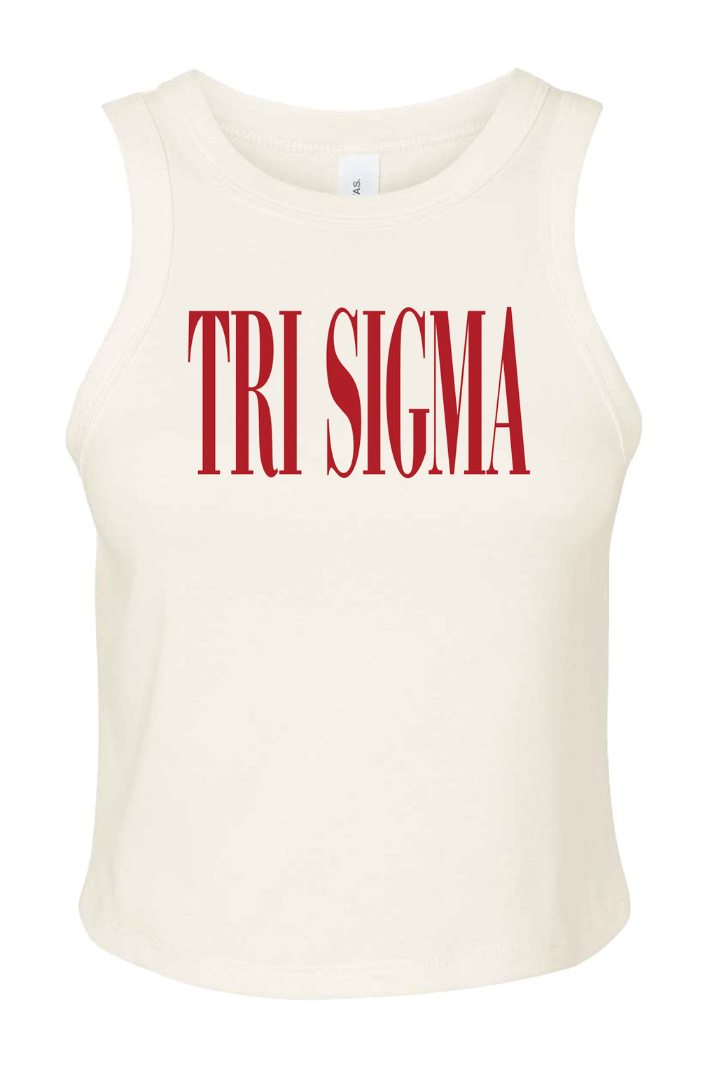 Red Font Baby Tank—For All Sororities