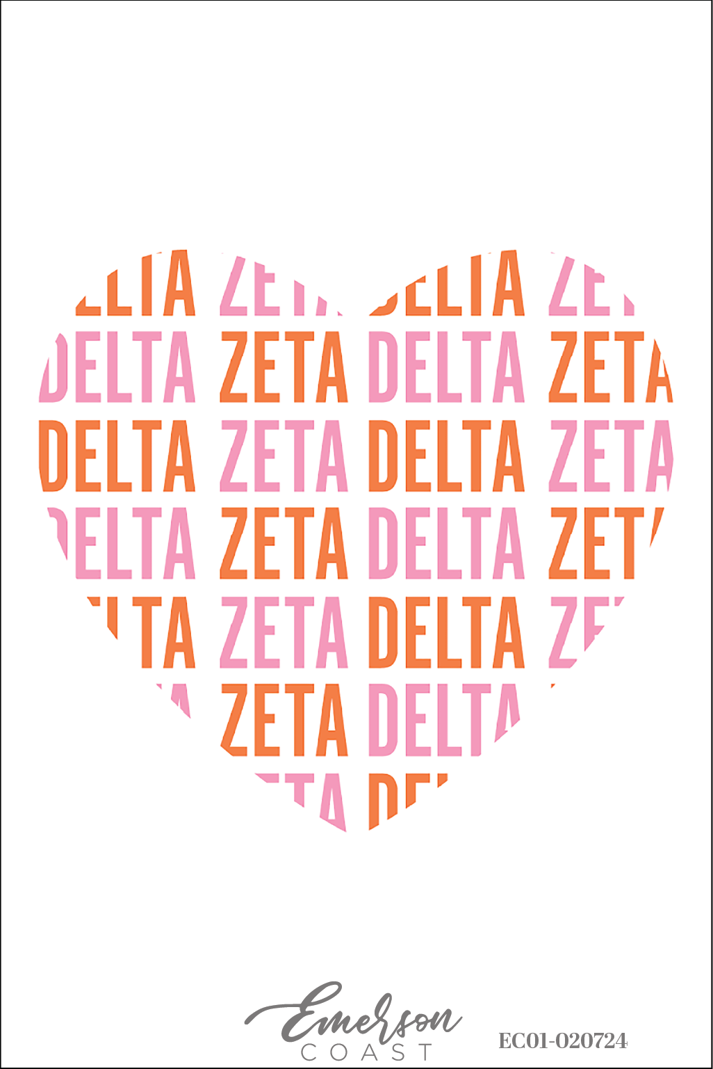 Delta Zeta Clemson University Philanthropy Slouchy Tee