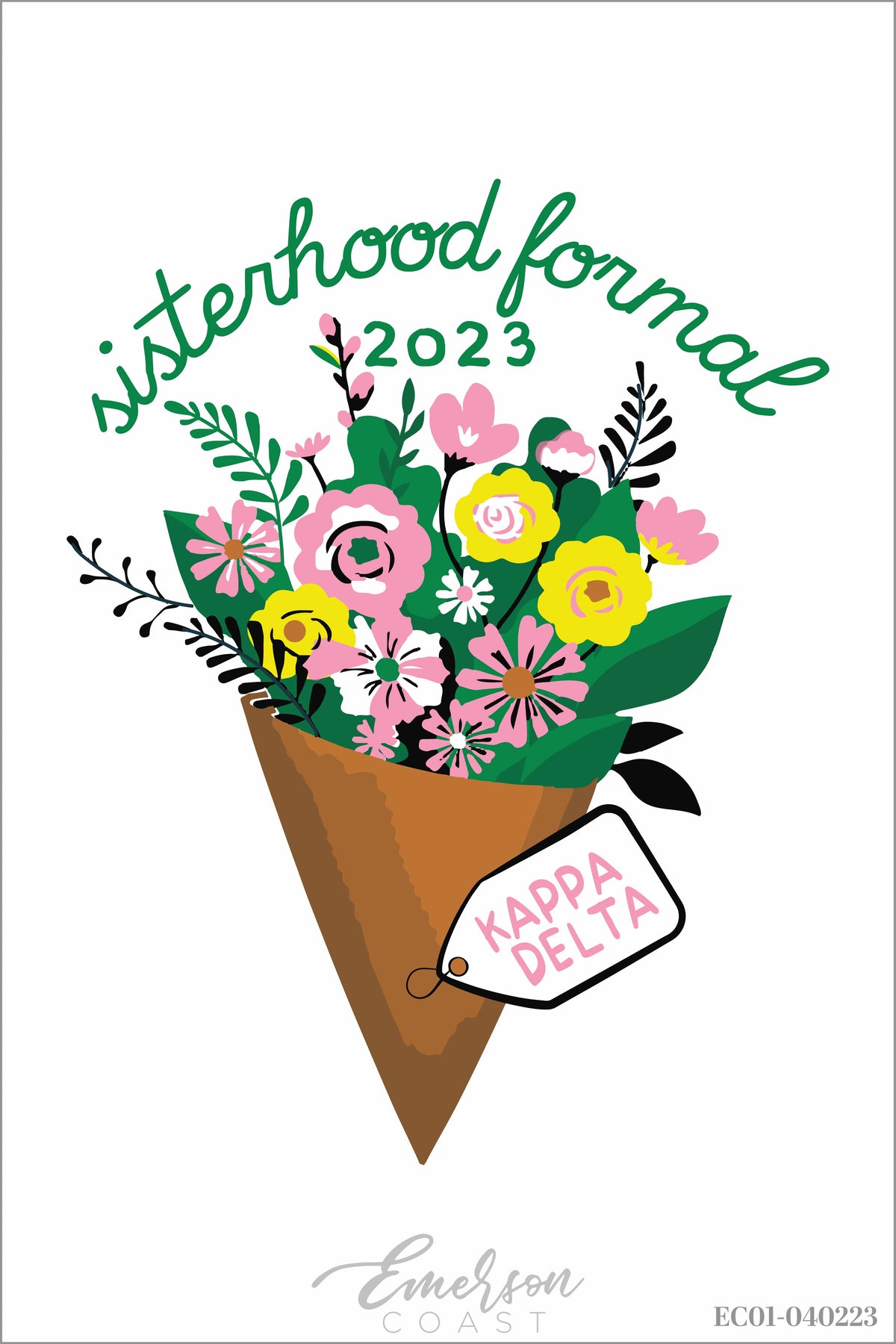 Kappa Delta Appalachian State University Formal T-shirt